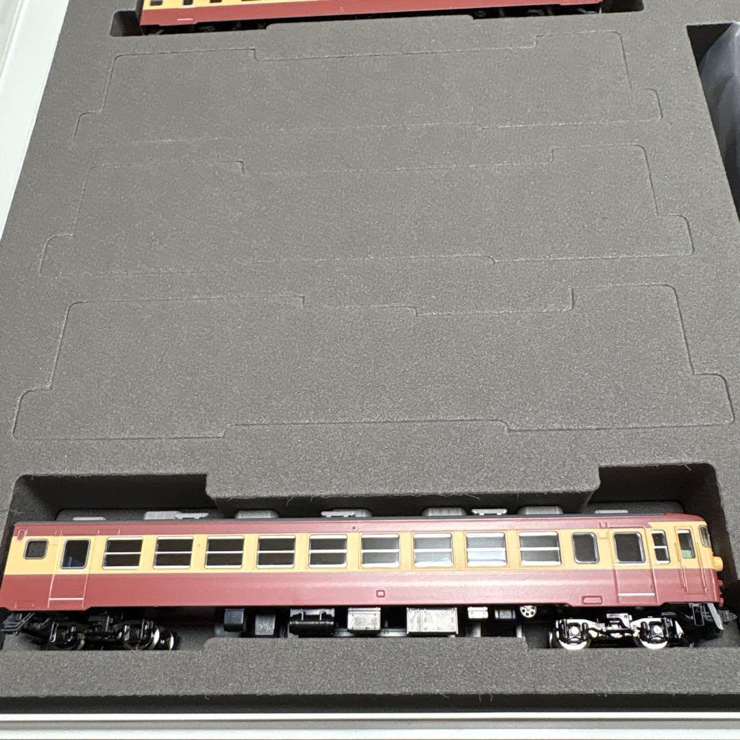 新品未使用品、国鉄453系急行電車ときわ4両基本セット