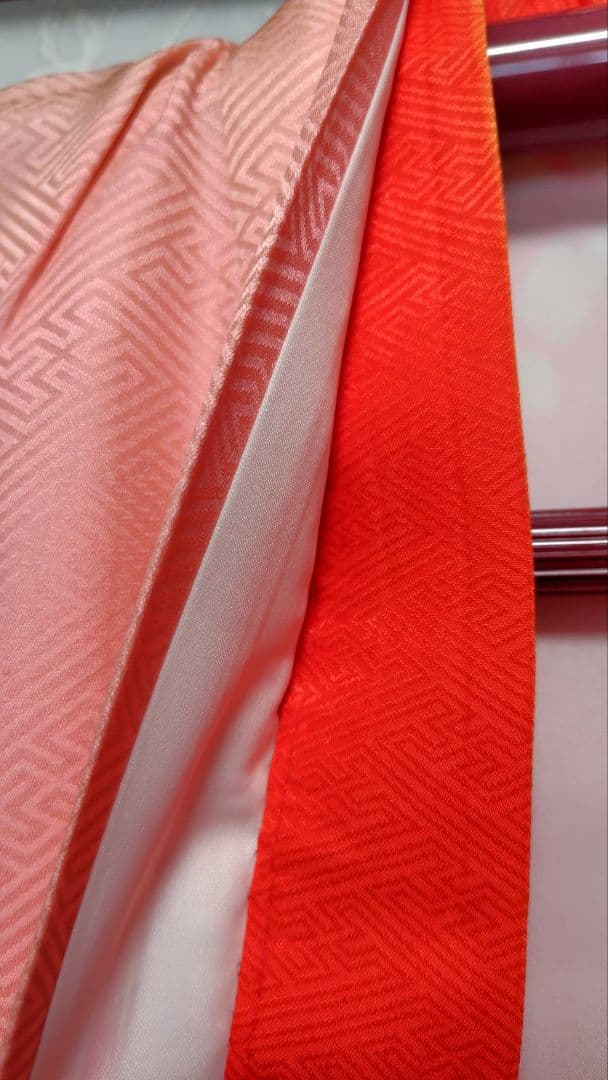 RK543洗える子供着物着丈133センチ裄丈56センチ美品非常に綺麗