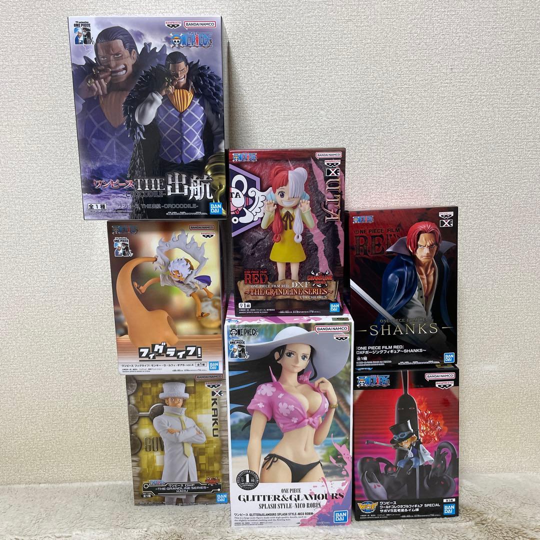 ワンピース フィギュア まとめ売り 7体セット - メルカリ