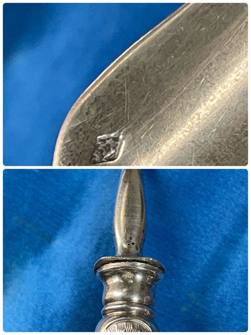 フランス純銀950 銀無垢 サービングカトラリーミネルヴァ 希少