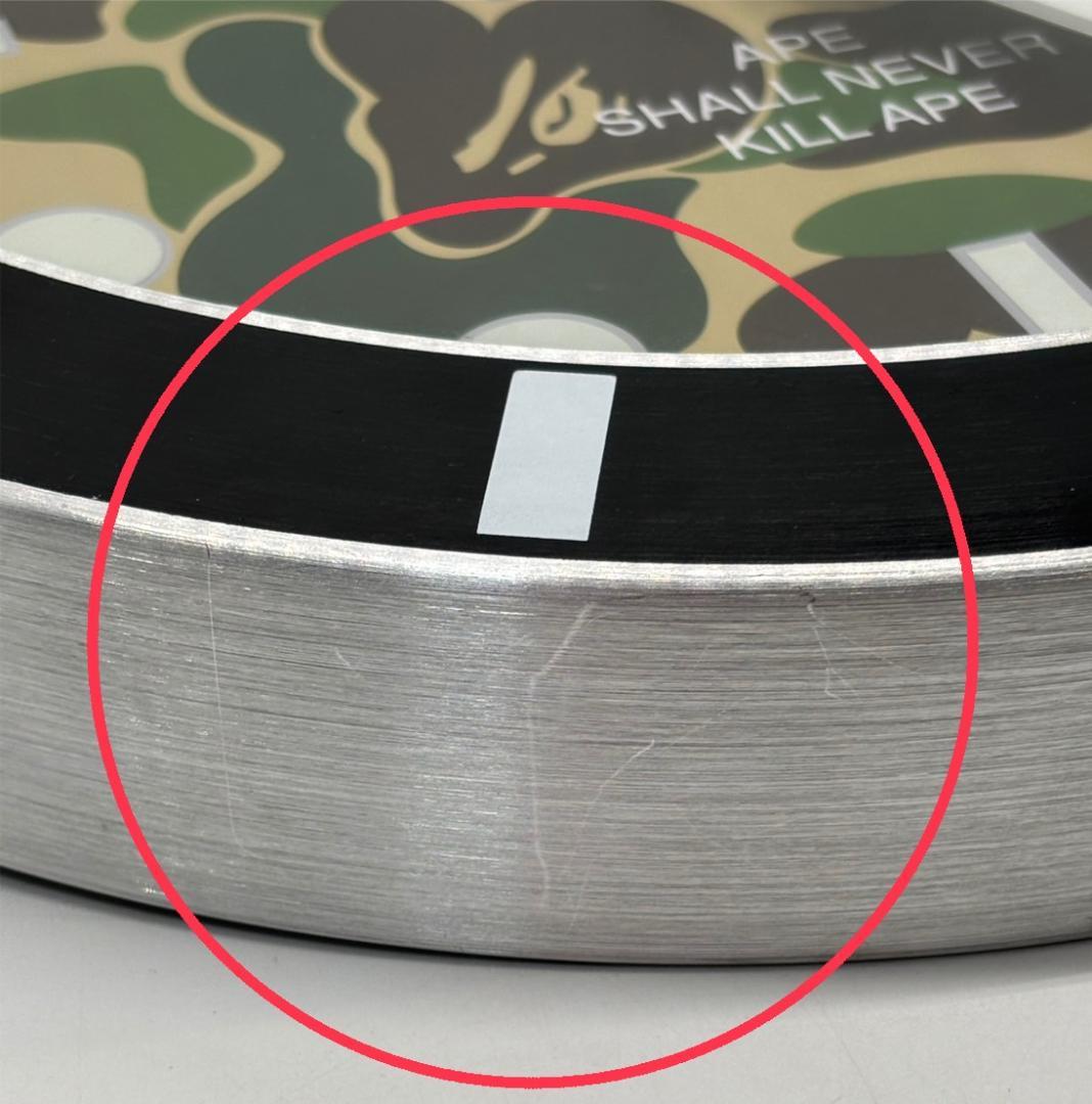 【壁掛け時計】ア ベイシング エイプ 壁掛け時計 APE BAPEX