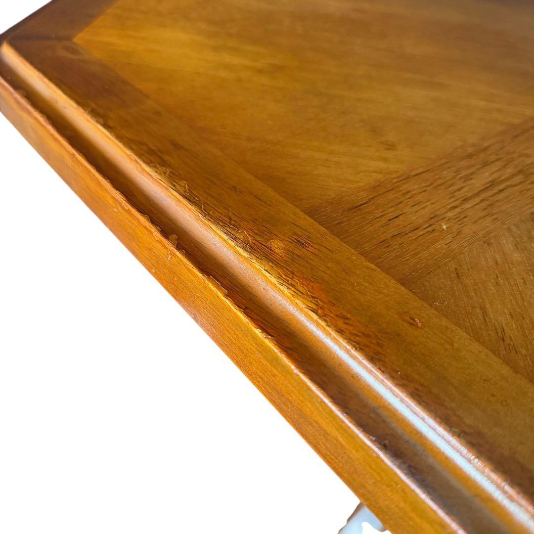 HR762 【天板木目が素敵な】maruni センターテーブル　8角形