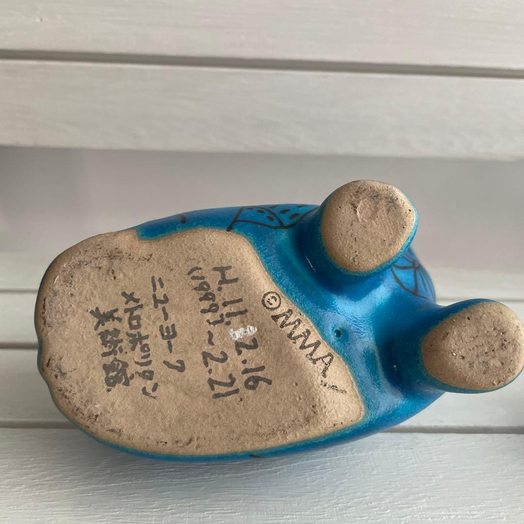 ニューヨーク メトロポリタン美術館 青いカバ WILLIAM MMA