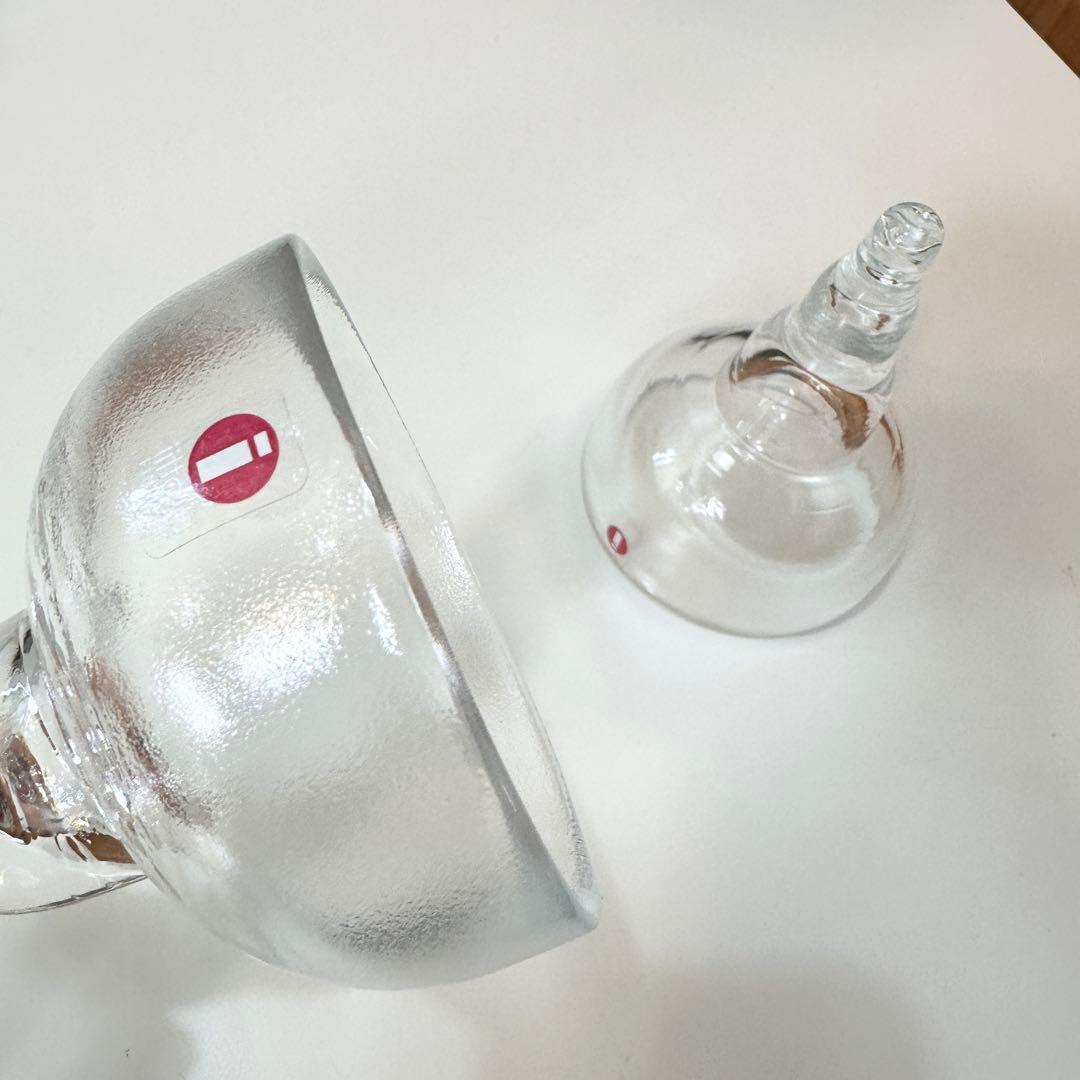 イッタラ　ヴィンテージ　ガラス　小物　キャンドル