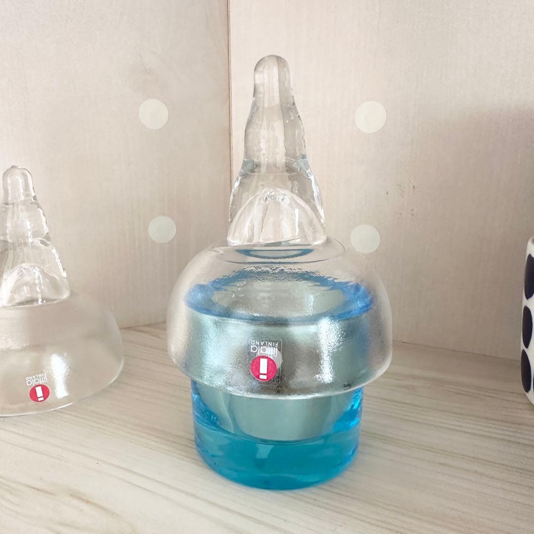 イッタラ　ヴィンテージ　ガラス　小物　キャンドル