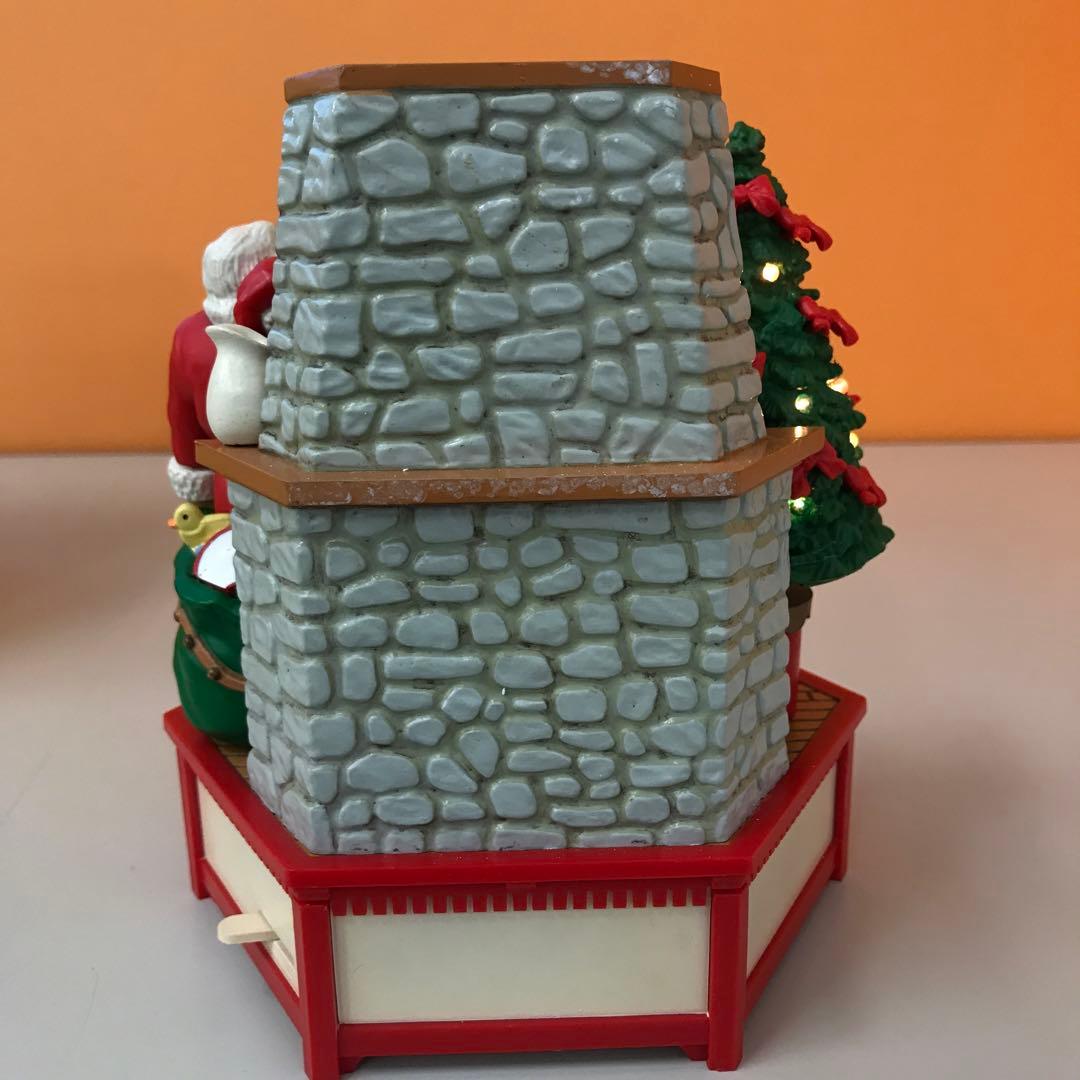 ENESCO エネスコ オルゴール サンタクロース クリスマス ヴィンテージ