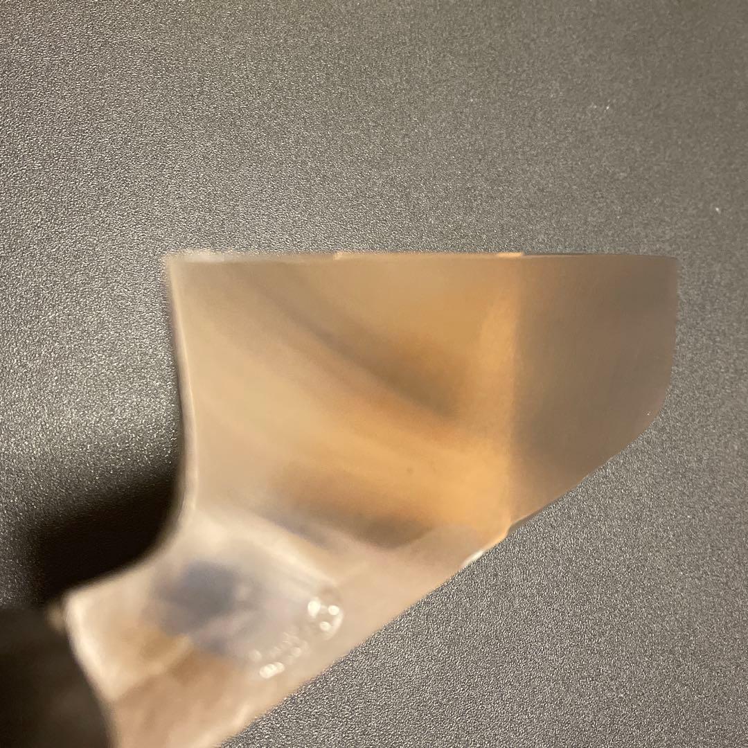 薄刃包丁 7.5寸 刃渡約226 mm 白ニ鋼　黒檀柄