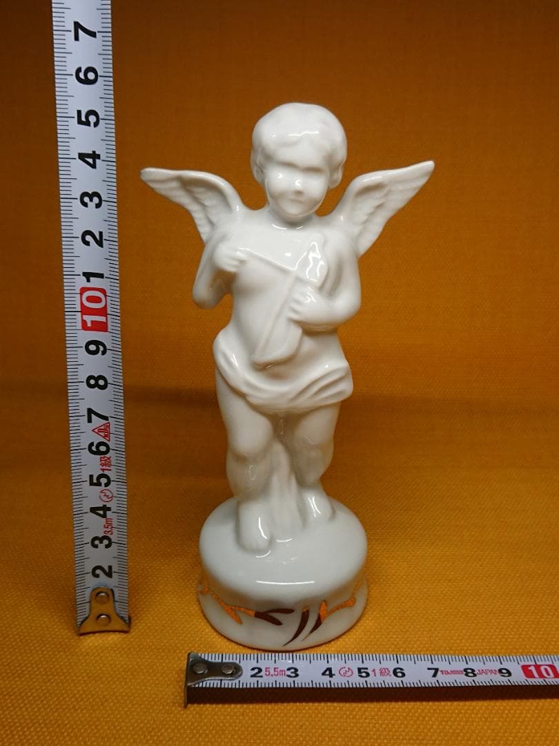 人形　天使　陶器　オブジェ　置物　インテリア　工芸品　美術品　A1010