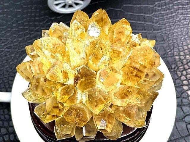 超綺麗★パイナップル水晶クラスターB89D6/198D25D