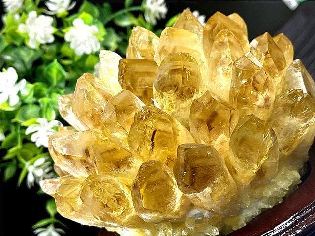 超綺麗★パイナップル水晶クラスターB89D6/198D25D