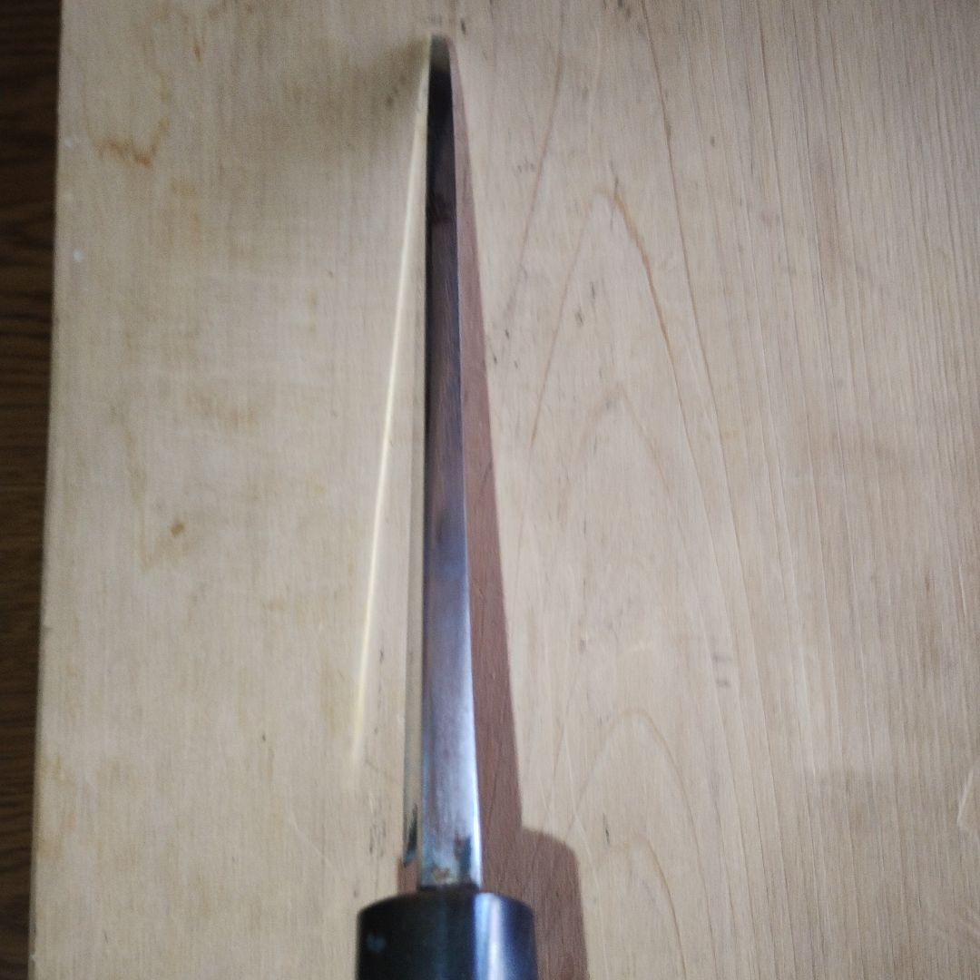 久元作　出刃包丁　全長335mm