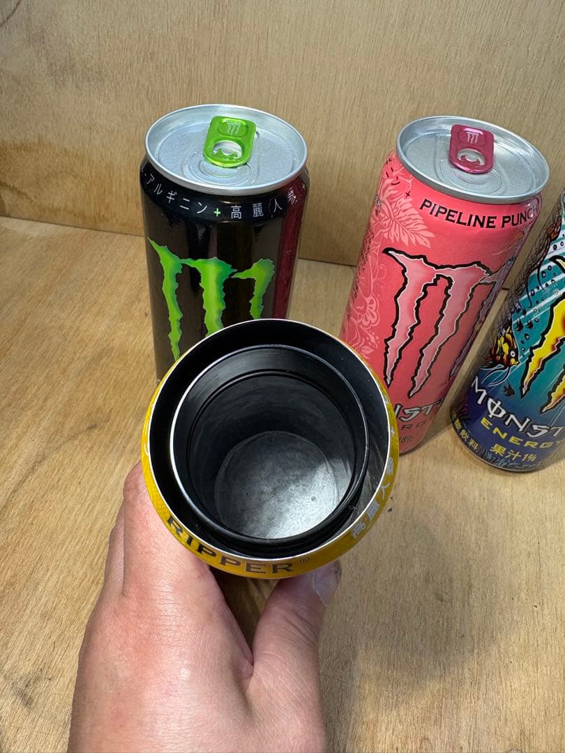 モンスターエナジー セーフ缶