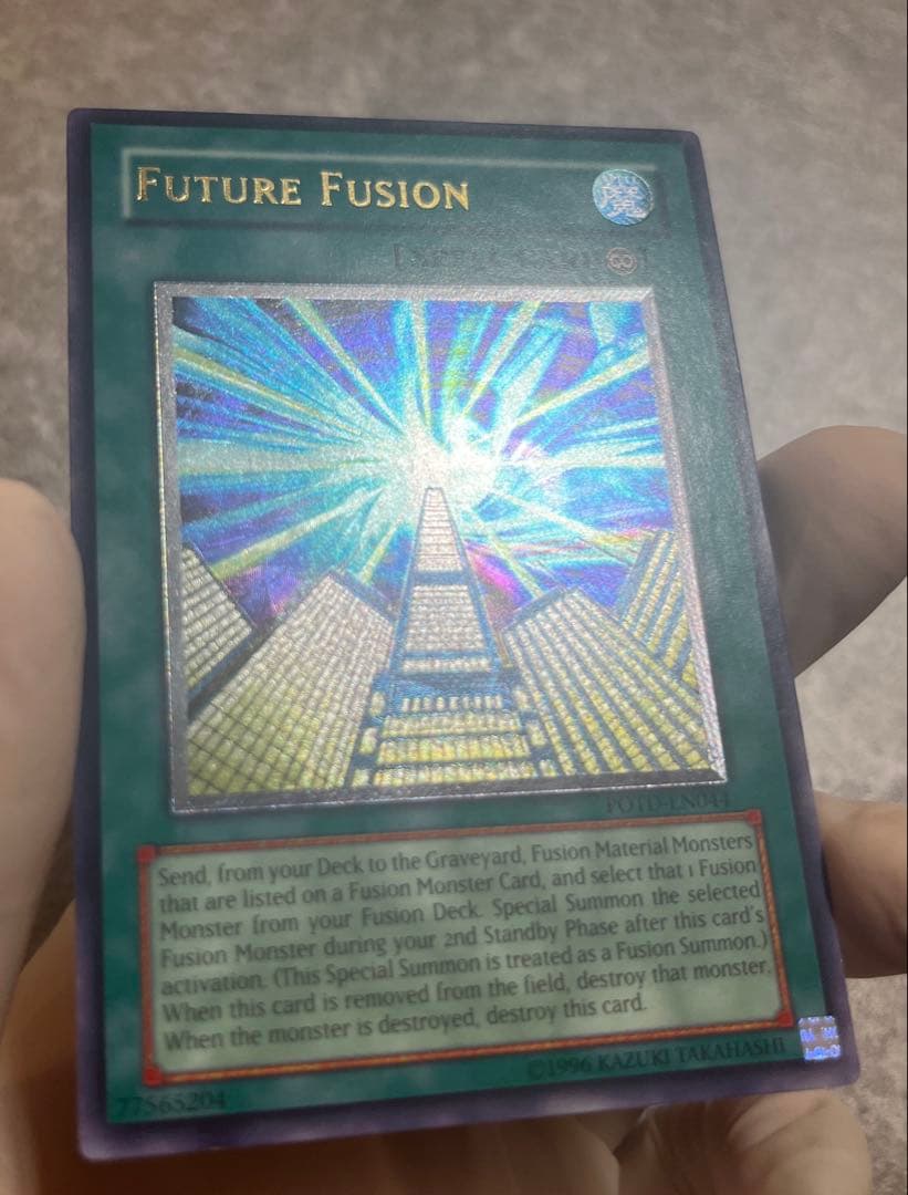 遊戯王 未来融合 フューチャーフュージョン レリーフ 英語 北米