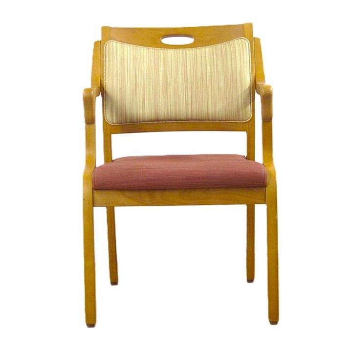 前滑りしにくいイス　国産張地　筋目　ウエービングテープ仕様座面