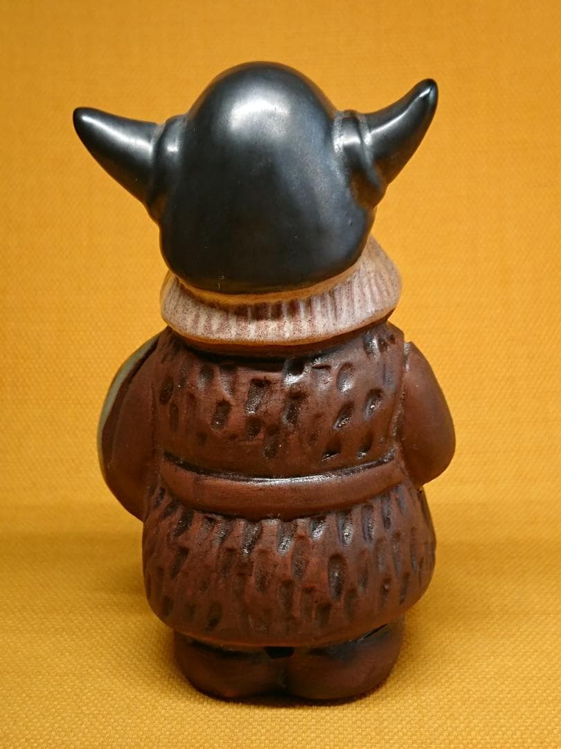 人形　バイキング　陶器　北欧　置物　インテリア　工芸品　美術品　A3324