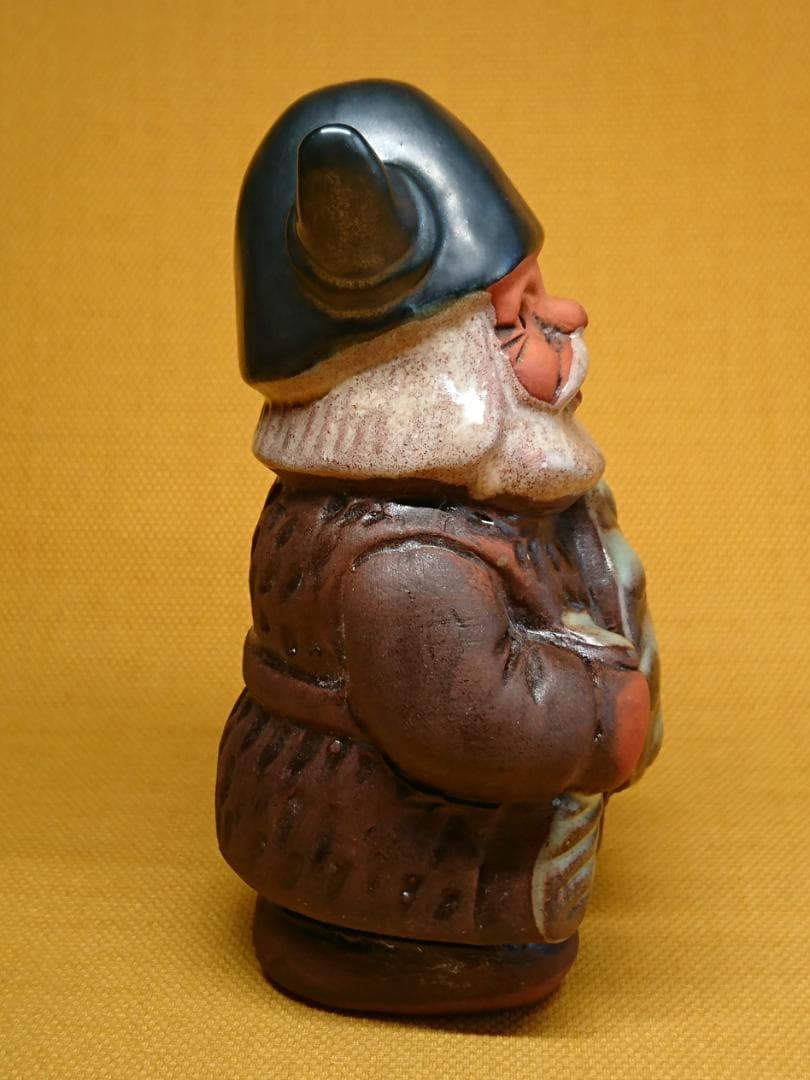 人形　バイキング　陶器　北欧　置物　インテリア　工芸品　美術品　A3324