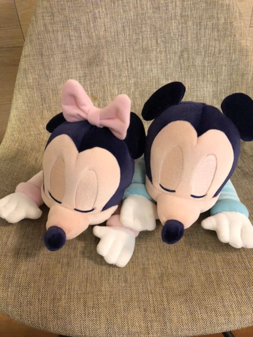 ヤングエポック ベビーミッキー ベビーミニー ぬいぐるみ