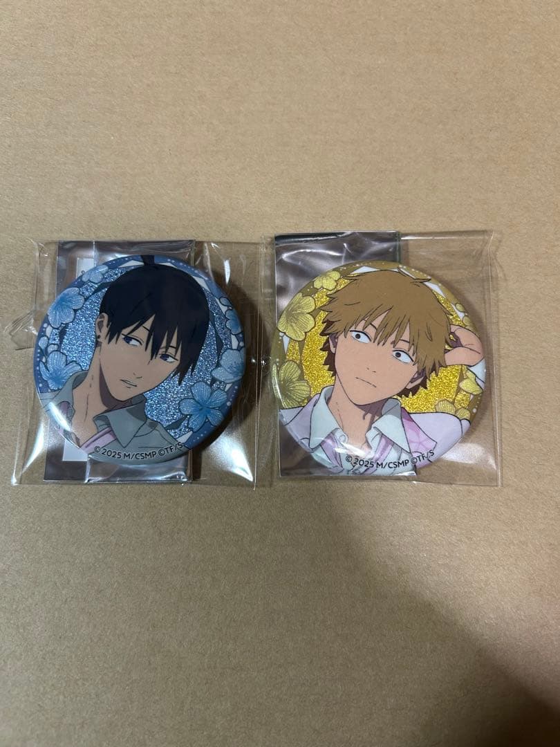 チェンソーマン 早川アキ、デンジ缶バッジ 2個セット - メルカリ