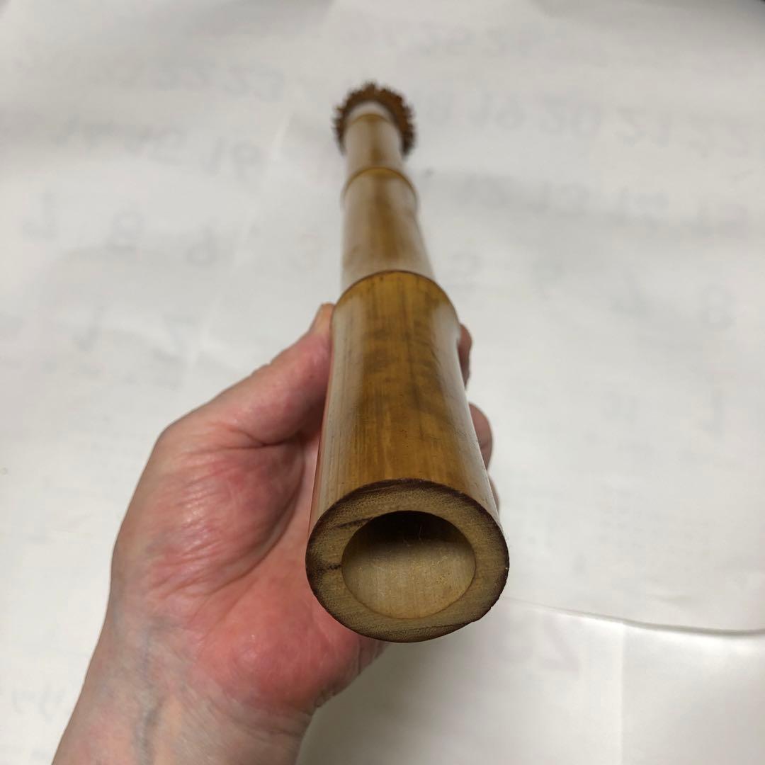 一尺八寸の尺八製作用材としての真竹