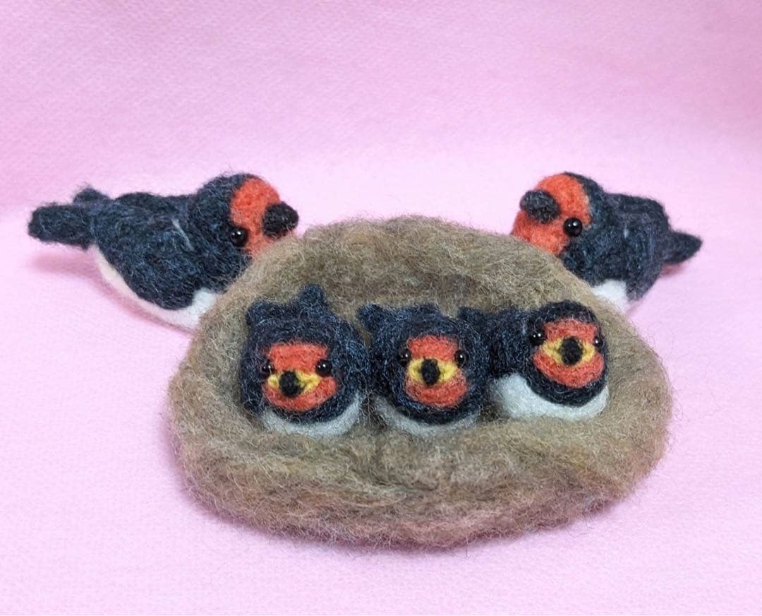 羊毛フェルト オーダーページ セキセイインコ 文鳥 スズメ 野鳥 その他