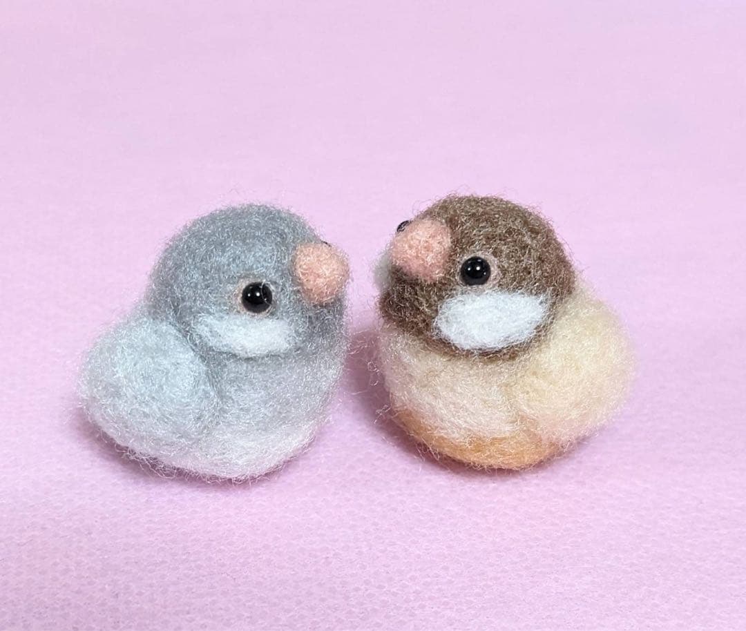 羊毛フェルト オーダーページ セキセイインコ 文鳥 スズメ 野鳥 その他