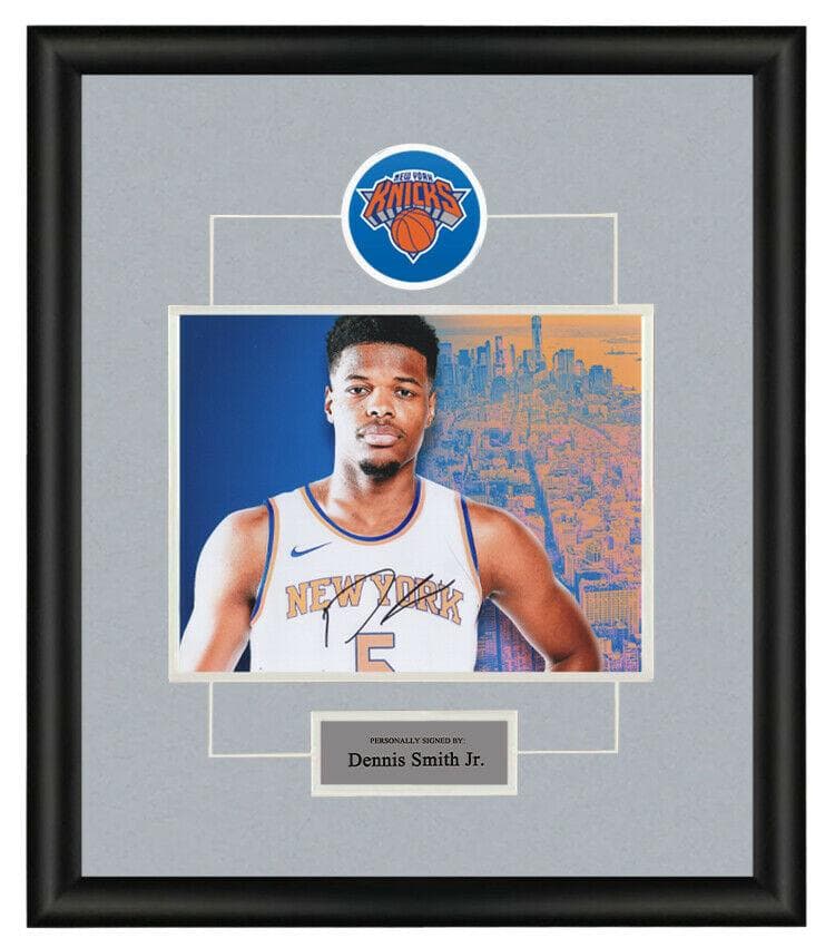 直筆サイン入り写真 デニス・スミス・ジュニア ニューヨーク・ニックスSA鑑定済