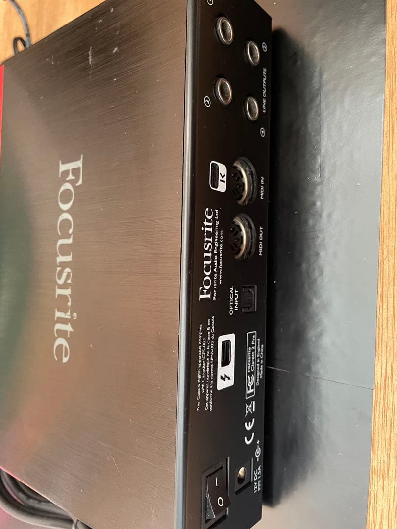 DTM・DAW Focusrite Clarett 2Pre Thunderbolt 2