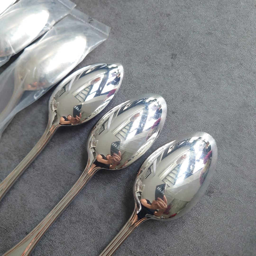希少 美品 クリストフル アルビ デザートスプーン 未開封含む 6点
