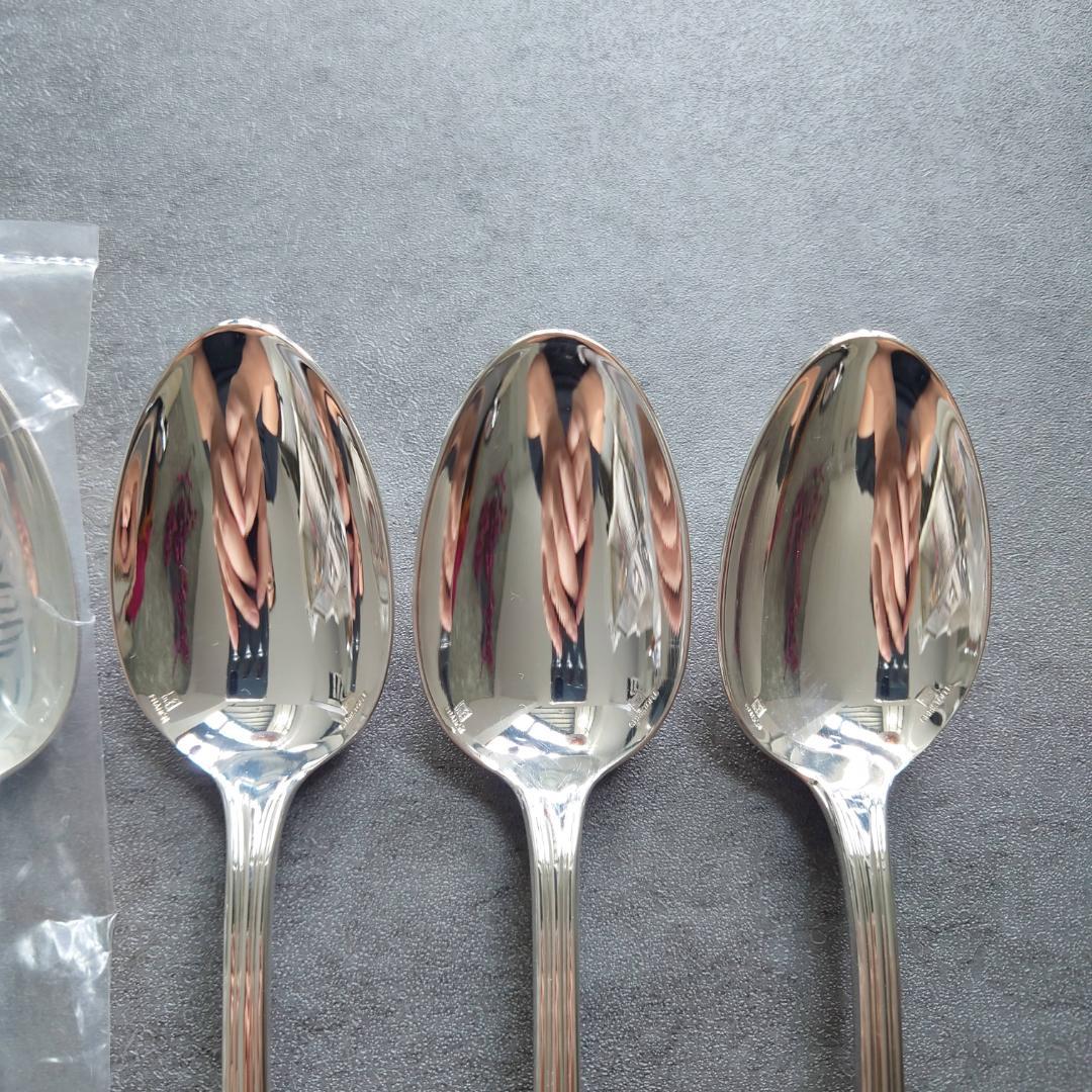 希少 美品 クリストフル アルビ デザートスプーン 未開封含む 6点