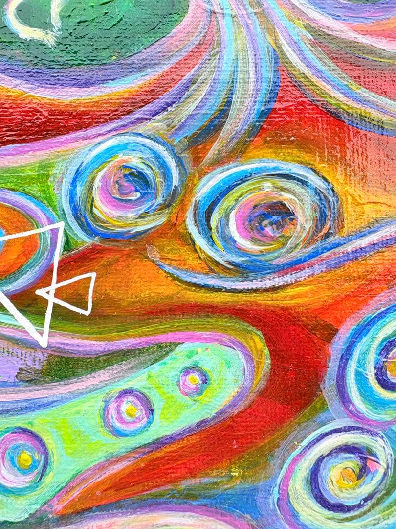 スピリチュアルアート　エネルギーアート　絵画　アート　アナログ画　アクリル画