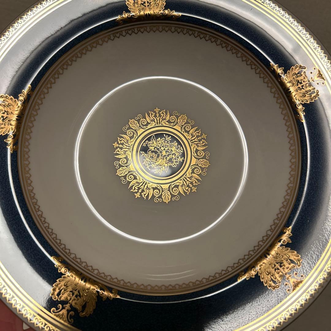 ウェッジウッド　コロンビア　パウダーブルー　スーププレート　ディナープレート