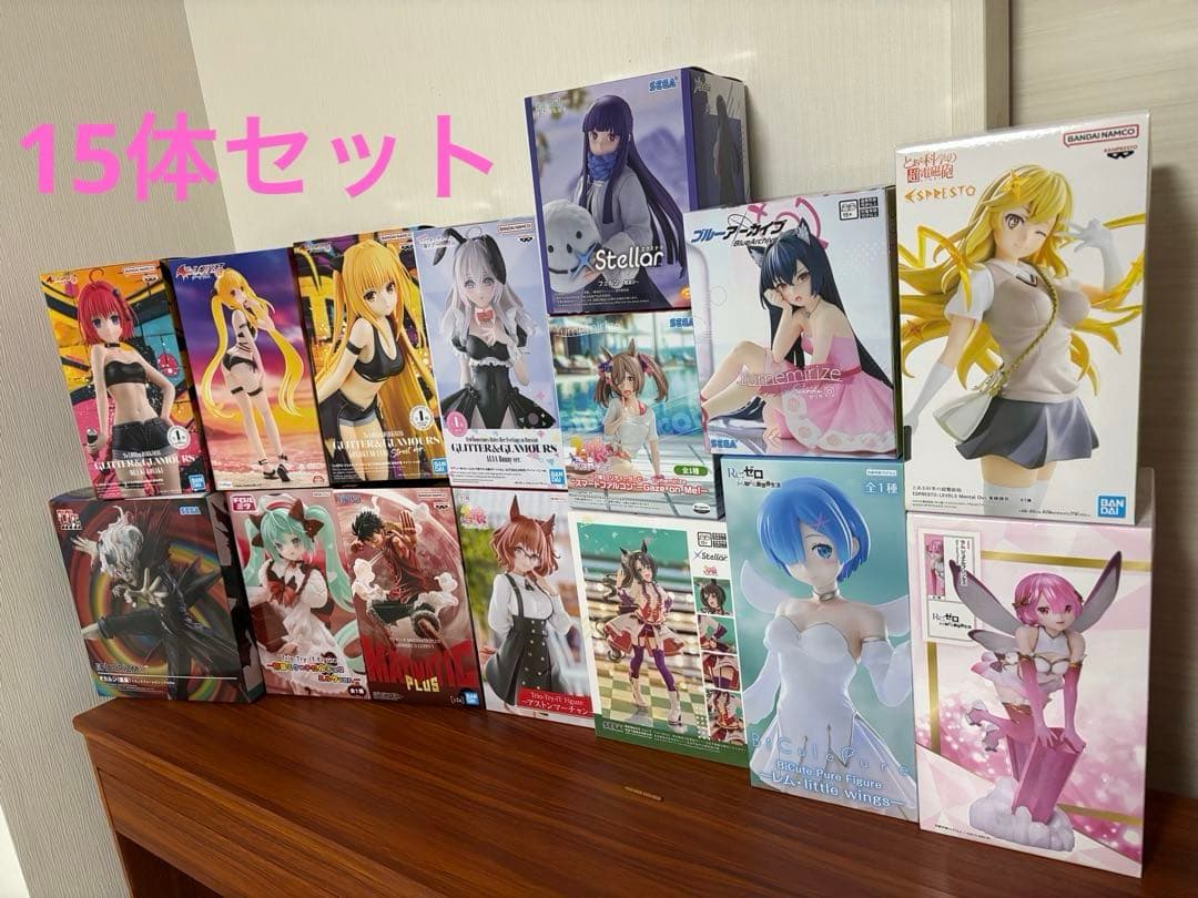 美少女多め♡人気プライズフィギュア15体セット♡ ウマ娘・初音ミク