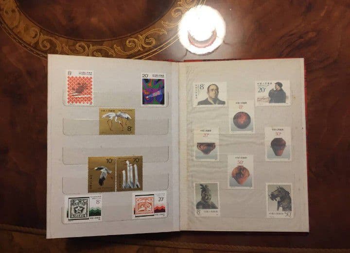 コレクション未使用中国切手・全種類揃い・1986年～1991年発行・合計102枚