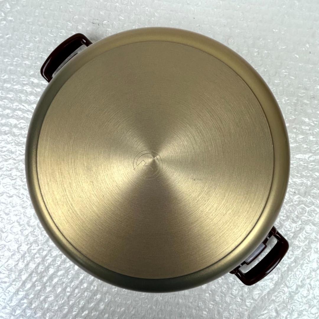 【昭和レトロ】ピースター 圧力鍋 ゴールド 3.5L　関西軽金属工業　新品未使用