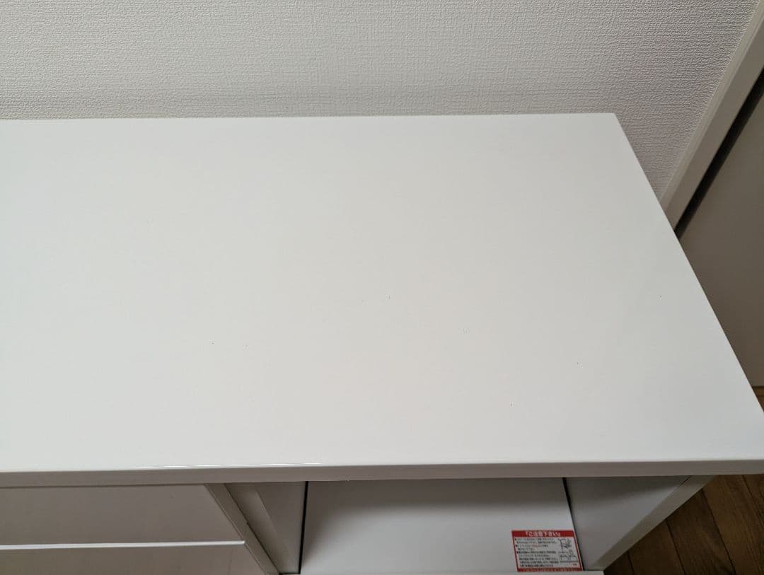 引き取り/引き渡し] ニトリ キッキンカウンター 食器棚 ホワイト