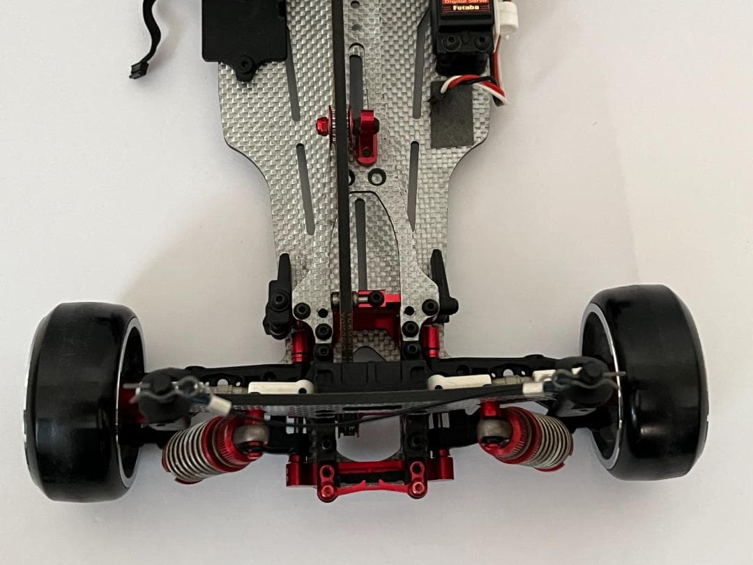 ヨコモ 1/10 ドリパケ DIB レッド ブラシレスモーター・サーボ付 完成