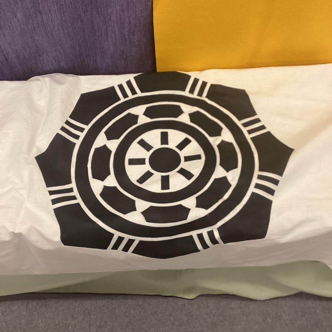 五月武者絵のぼり　太閤秀吉城付　7m 栃木県伝統工芸品　大畑耕雲　小旗ロープ風鎮