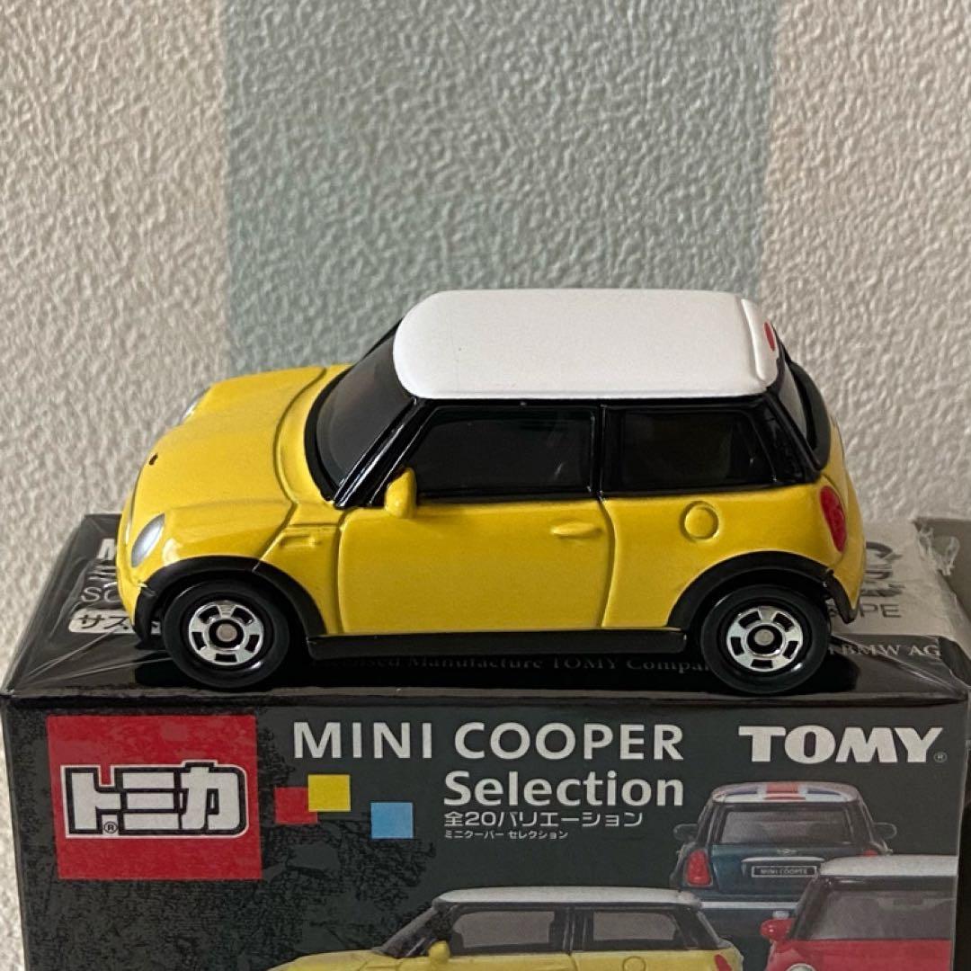 トミカ ミニクーパー トミカくじX ミニクーパーセレクション黄色2台