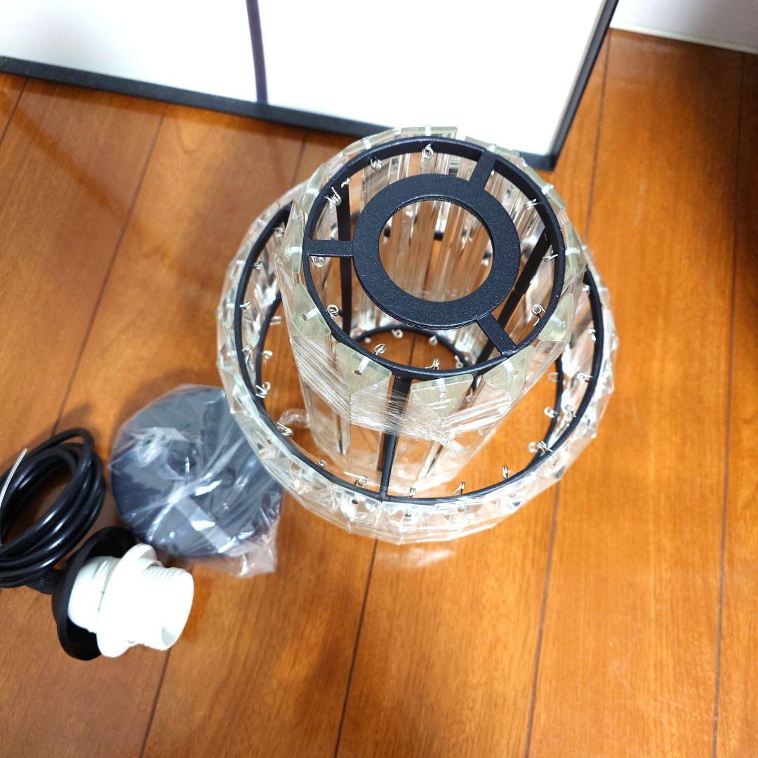 未使用 照明器具 ガラスの吊り下げ ペンダントライト ３灯セット カフェ