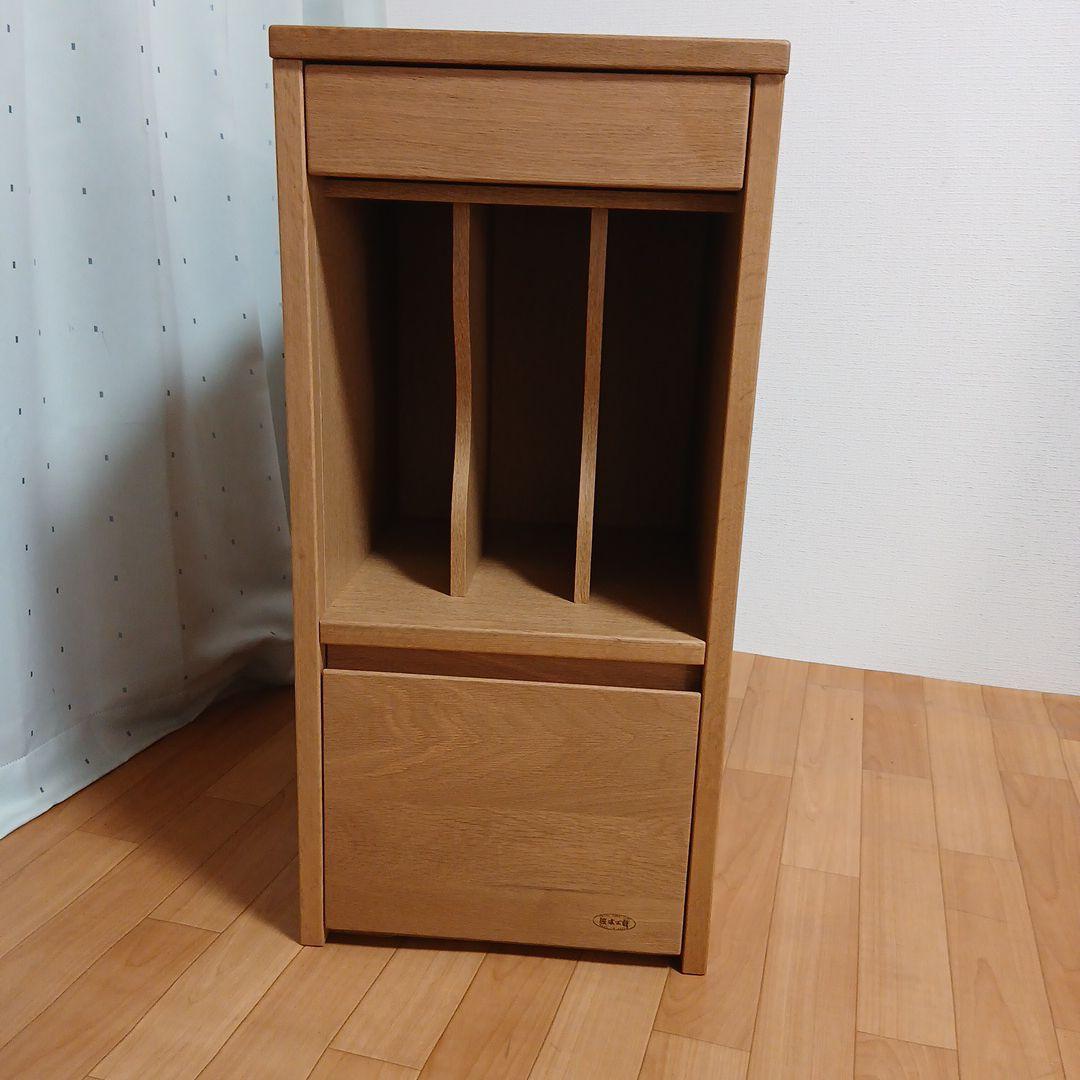 浜本工芸7500マルチラック電話台.本棚.引き出し付き