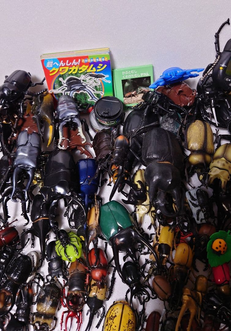 昆虫 フィギュア まとめ売り カブトムシ クワガタ ラジコン