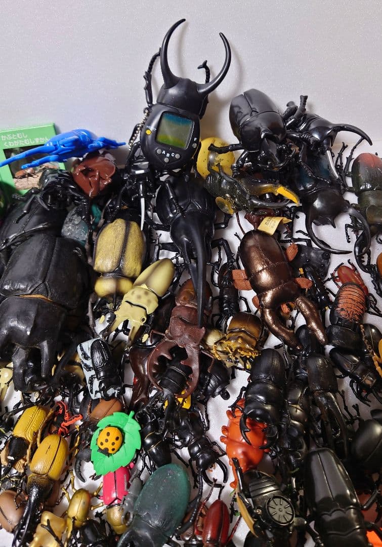 昆虫 フィギュア まとめ売り カブトムシ クワガタ ラジコン