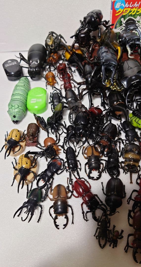 昆虫 フィギュア まとめ売り カブトムシ クワガタ ラジコン