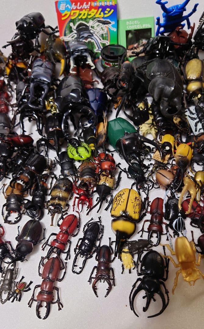 昆虫 フィギュア まとめ売り カブトムシ クワガタ ラジコン