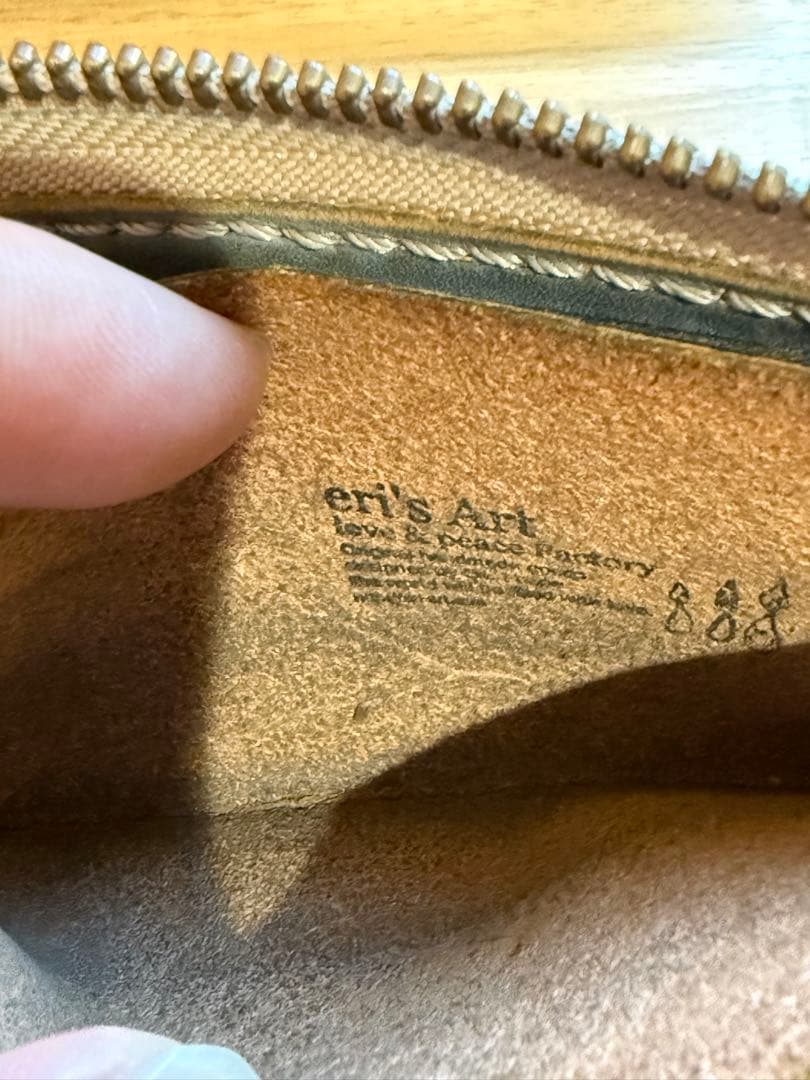 レザー製eri’s Art 長財布
