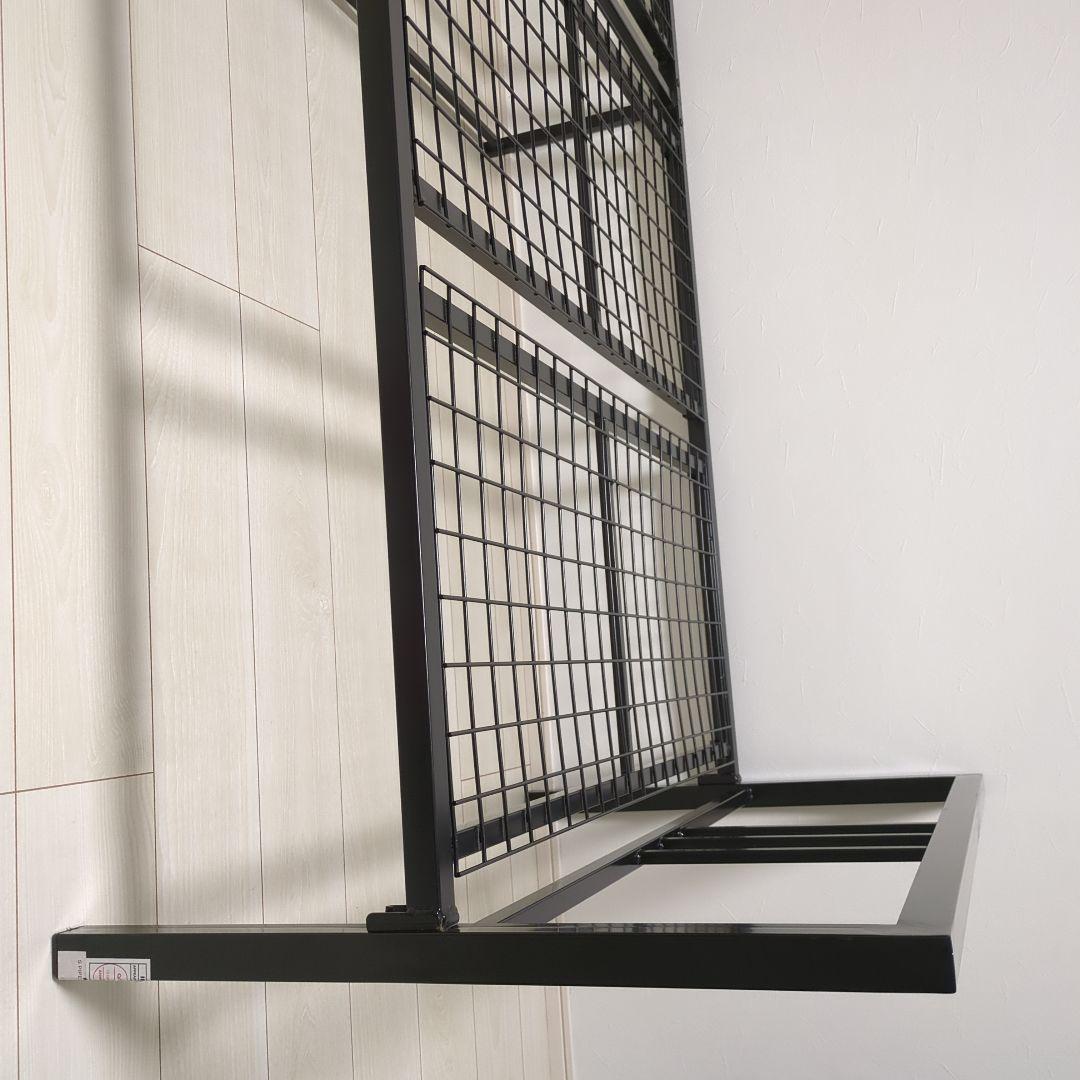 ニトリ シングル ベッドフレーム ブラック