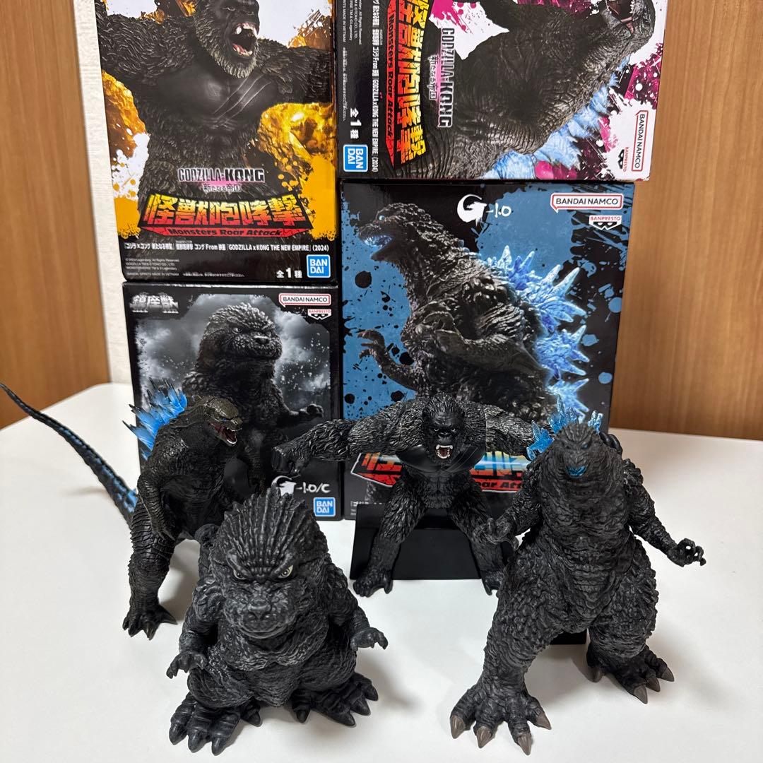 ゴジラ プライズ フィギュア セット まとめ売り 4体 - メルカリ