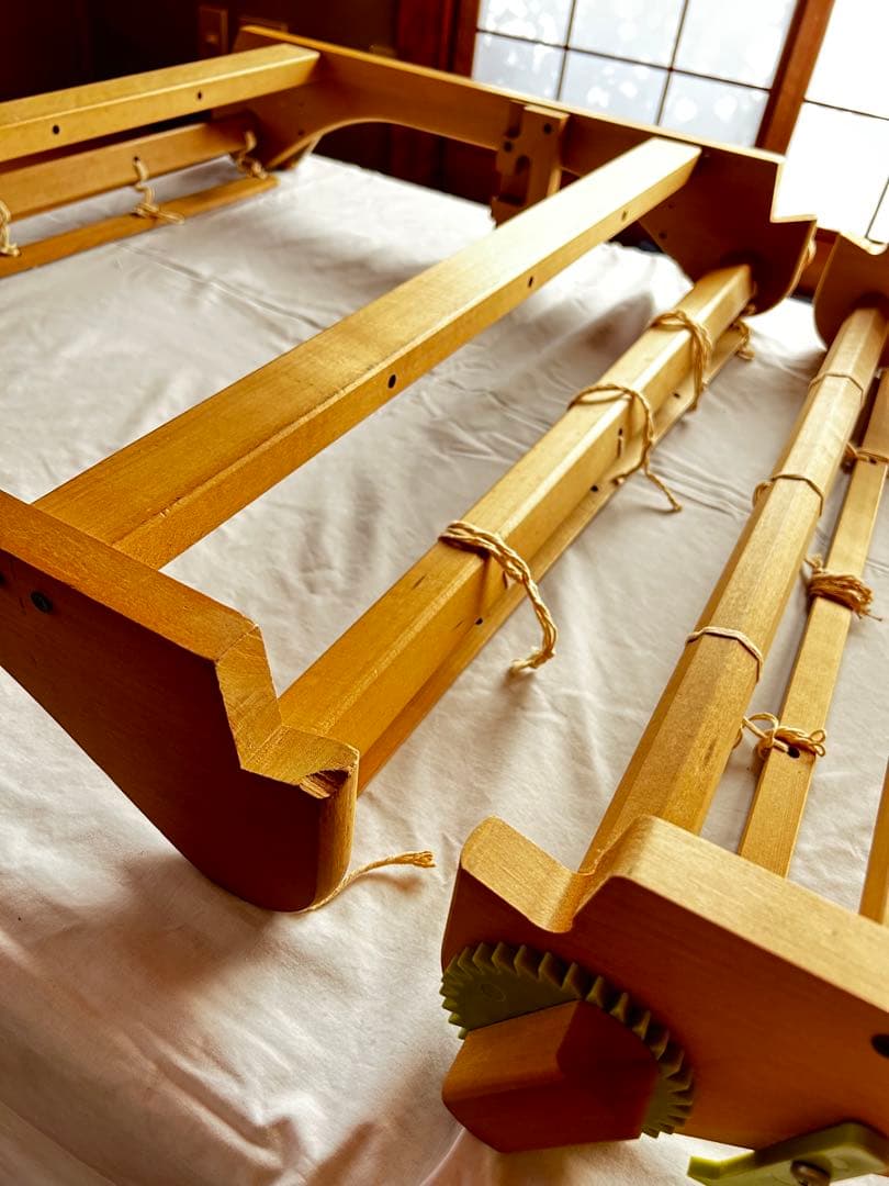 並行作業に！アッシュフォード卓上手織り機 リジットへドル60cmと2台セット