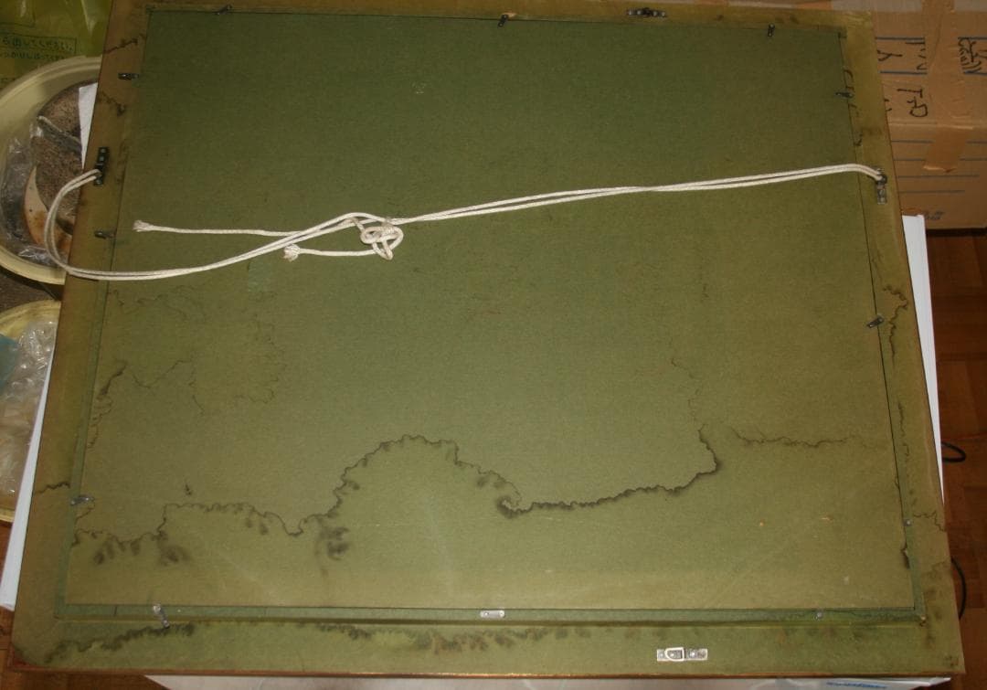 ★川上俊子『憧れ』油彩：武蔵野美術:東光会会友★２０号★