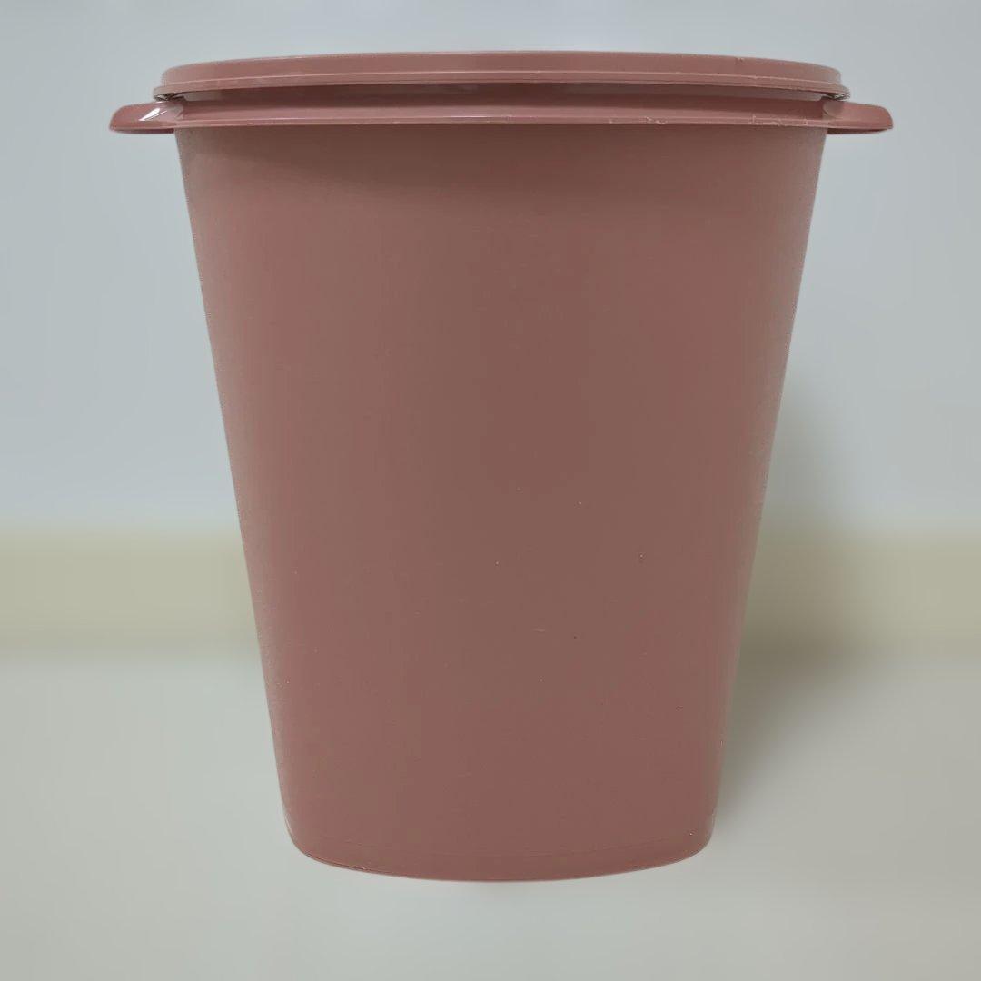 タッパーウェア　マキシクイーンデコレーター　大容量　保存容器　ピンク